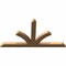 Ekena Millwork Richland Timber Gable Bracket, Western Red Cedar, 84"W x 45"H x 3 1/2"D x 5 1/2"F, 13/12 Pitch GBW084X45X0406RIC00SWR - alternate 4
